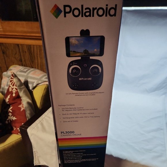 Polaroid Drone PL3000 Camera Drone - Wifi - New in Box 720P 10 Min Flight Time - Picture 11 of 16